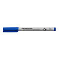 Staedtler Viltstift Staedtler Lumocolor 315 non permanent M blauw