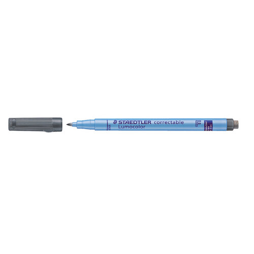 Staedtler Viltstift Staedtler Lumocolor 305 non permanent correctable F zwart
