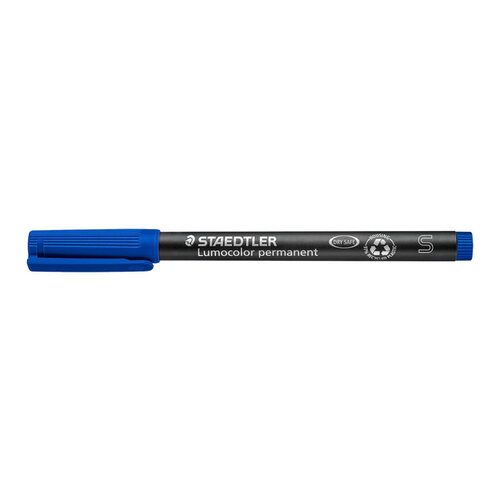 Staedtler Feutre Staedtler Lumocolor 313 permanent S bleu