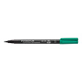 Staedtler Viltstift Staedtler Lumocolor 313 permanent S groen