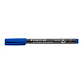 Staedtler Viltstift Staedtler Lumocolor 318 permanent F blauw