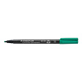 Staedtler Viltstift Staedtler Lumocolor 317 permanent M groen