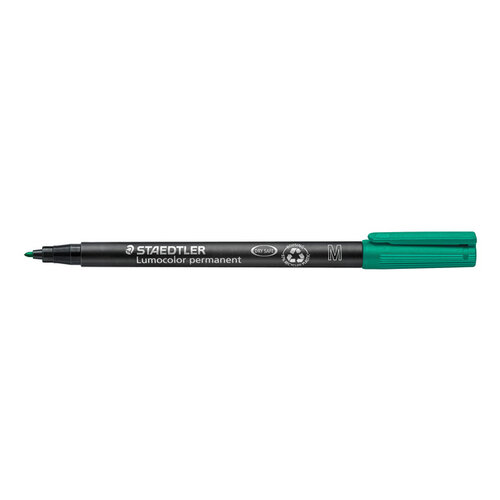 Staedtler Feutre Staedtler Lumocolor 317 permanent Medium Vert