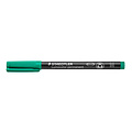 Staedtler Viltstift Staedtler Lumocolor 317 permanent M groen