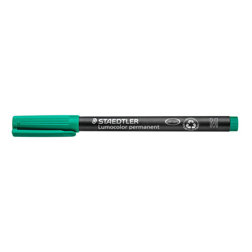Staedtler Feutre Staedtler Lumocolor 317 permanent Medium Vert