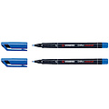 Stabilo Viltstift STABILO OHpen 841/41 permanent rond superfijn blauw