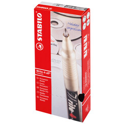Feutre STABILO Write-4-All 156/46 permanent noir Fin