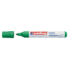 Textielmarker edding 4500 rond 2-3mm groen