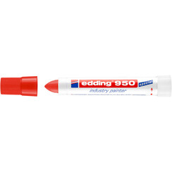 Viltstift edding 950 pastamarker industry rond 10mm rood