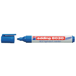 Viltstift edding 8030 NLS high-tech 1.5-3mm blauw