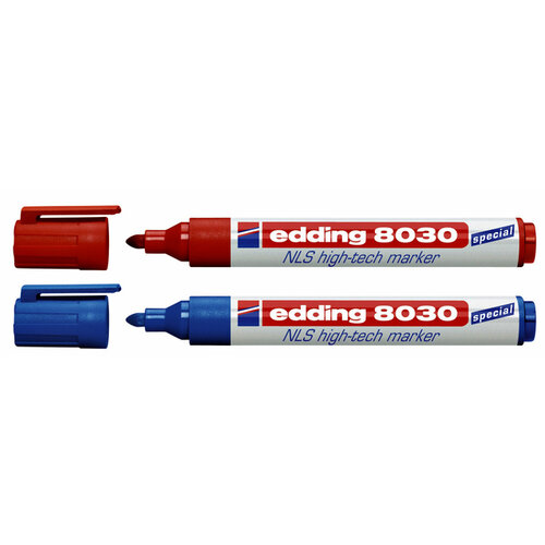 edding Marqueur edding 8030 NLS High-Tech ogive 1,5-3mm bleu