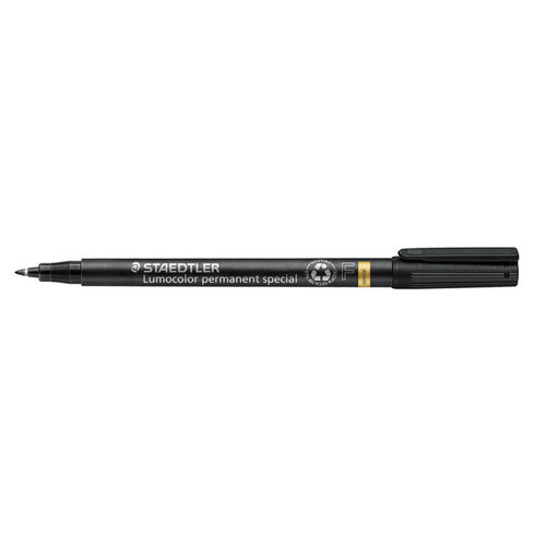 Staedtler Viltstift Staedtler Lumocolor 319 special permanent F zwart