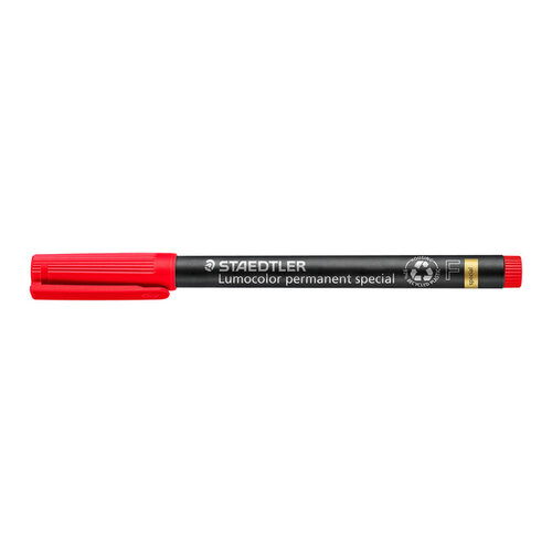 Staedtler Feutre Staedtler Lumocolor 319 Special Permanetn Fin rouge