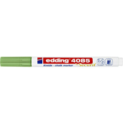 Krijtstift edding 4085 by Securit rond 1-2mm metallic groen