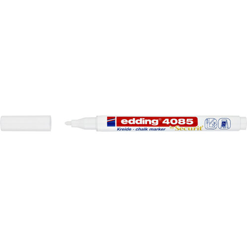 edding Feutre craie edding by Securit 4085 ogive 1-2mm blanc