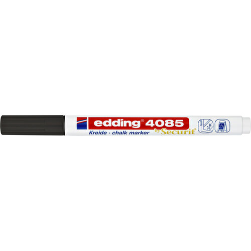 edding Krijtstift edding 4085 by Securit rond 1-2mm zwart