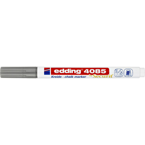 edding Krijtstift edding 4085 by Securit rond 1-2mm zilver