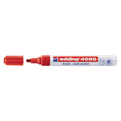 Marqueur craie edding 4095 ogive 2-3mm rouge