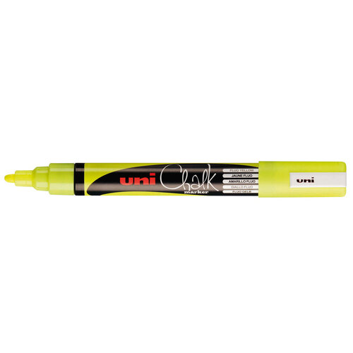 Uni-ball Marqueur craie Uni-Ball ogive 1,8-2,5mm fluo jaune