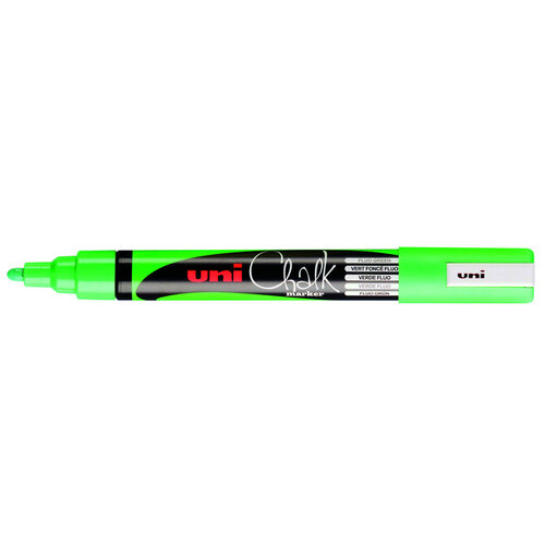 Uni-ball Marqueur craie Uni-ball Chalk ogive 1,8-2,5mm vert fluo
