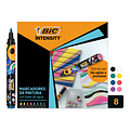 Bic Paintmarker Bic Intensity assorti 8 stuks