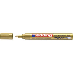 Marqueur edding 750 peinture laqué ogive 2-4mm or