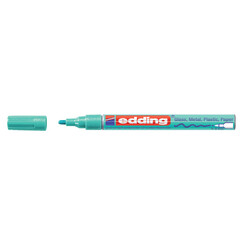 Viltstift edding 751 lakmarker rond 1-2mm metallic groen