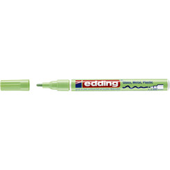 Marqueur peinture edding 751 ogive 1-2mm vert pastel