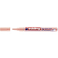 edding Viltstift edding 751 lakmarker rond 1-2mm pastel roze