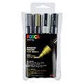 Posca Verfstift Posca PC5M medium assorti set à 4 stuks