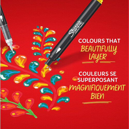 Sharpie Viltstift Sharpie Creatieve marker assorti blister à 2 stuks