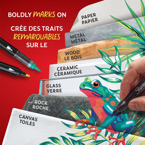 Sharpie Viltstift Sharpie Creatieve marker assorti blister à 2 stuks