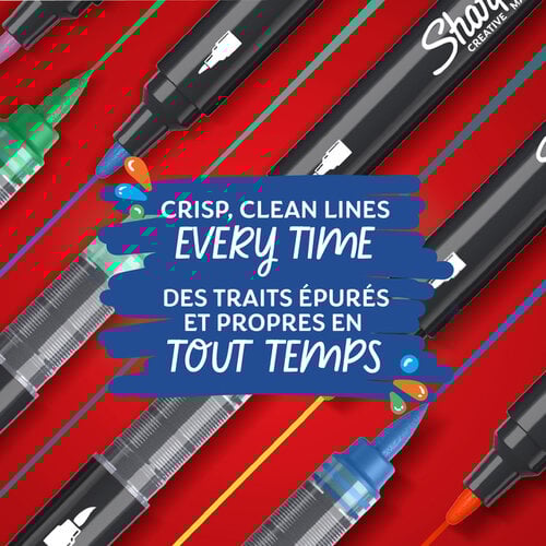 Sharpie Viltstift Sharpie Creatieve marker assorti blister à 2 stuks