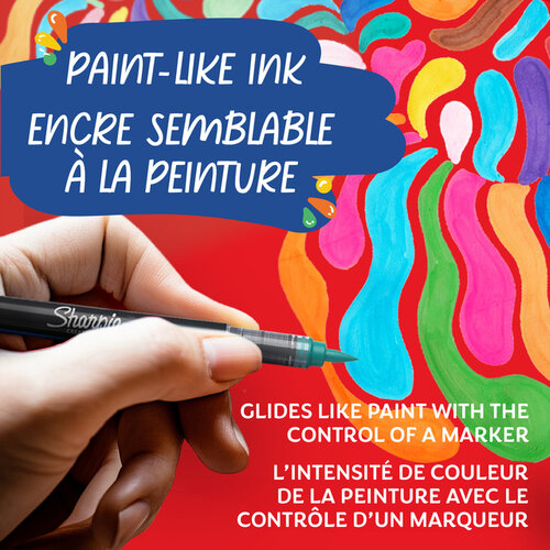 Sharpie Viltstift Sharpie Creatieve marker assorti blister à 5 stuks