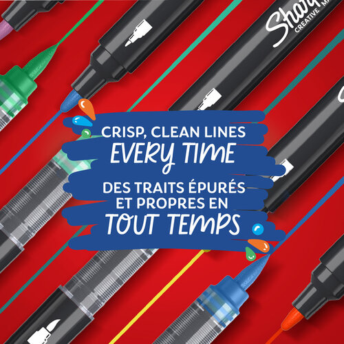 Sharpie Marqueur Sharpie Creative assorti blister 5 pièces