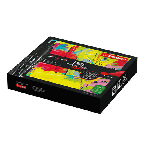 Stabilo Acrylmarker STABILO  Free Acrylic T800C wit