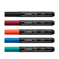 Stabilo Acrylmarker STABILO  Free Acrylic T300 Urban assorti 5 stuks