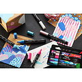 Stabilo Marqueur peinture STABILO Free Acrylic T300 Urban assorti 5 pièces