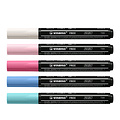 Stabilo Acrylmarker STABILO  Free Acrylic T300 Candy assorti 5 stuks