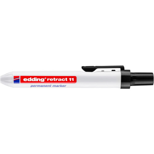 edding Viltstift edding 11 rond drukknop rond 1.5-3mmzwart