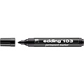 edding Viltstift edding 103 rond medium zwart