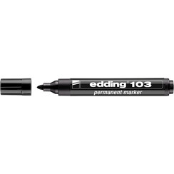 Viltstift edding 103 rond medium zwart