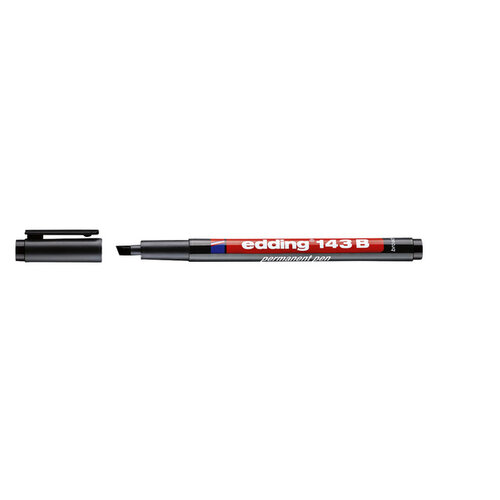 edding Feutre edding 143 biseauté 1-3mm noir