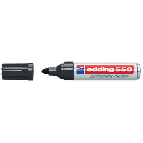 edding Marqueur edding 550 Pointe ogive 3-4mm noir