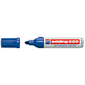 edding Marqueur edding 550 Pointe ogive 3-4mm bleu