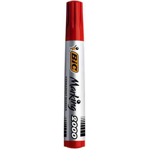 Bic Ecolutions Viltstift Bic 2000 ecolutions rond large rood