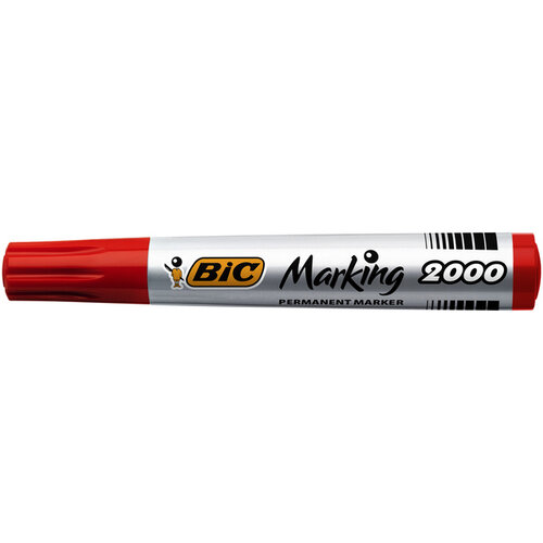Bic Ecolutions Viltstift Bic 2000 ecolutions rond large rood