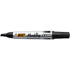 Viltstift Bic 2300 ecolutions schuin medium zwart