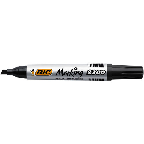 Bic Ecolutions Viltstift Bic 2300 ecolutions schuin medium zwart