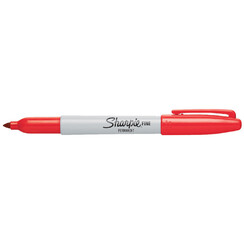 Feutre Sharpie ogive Fin rouge
